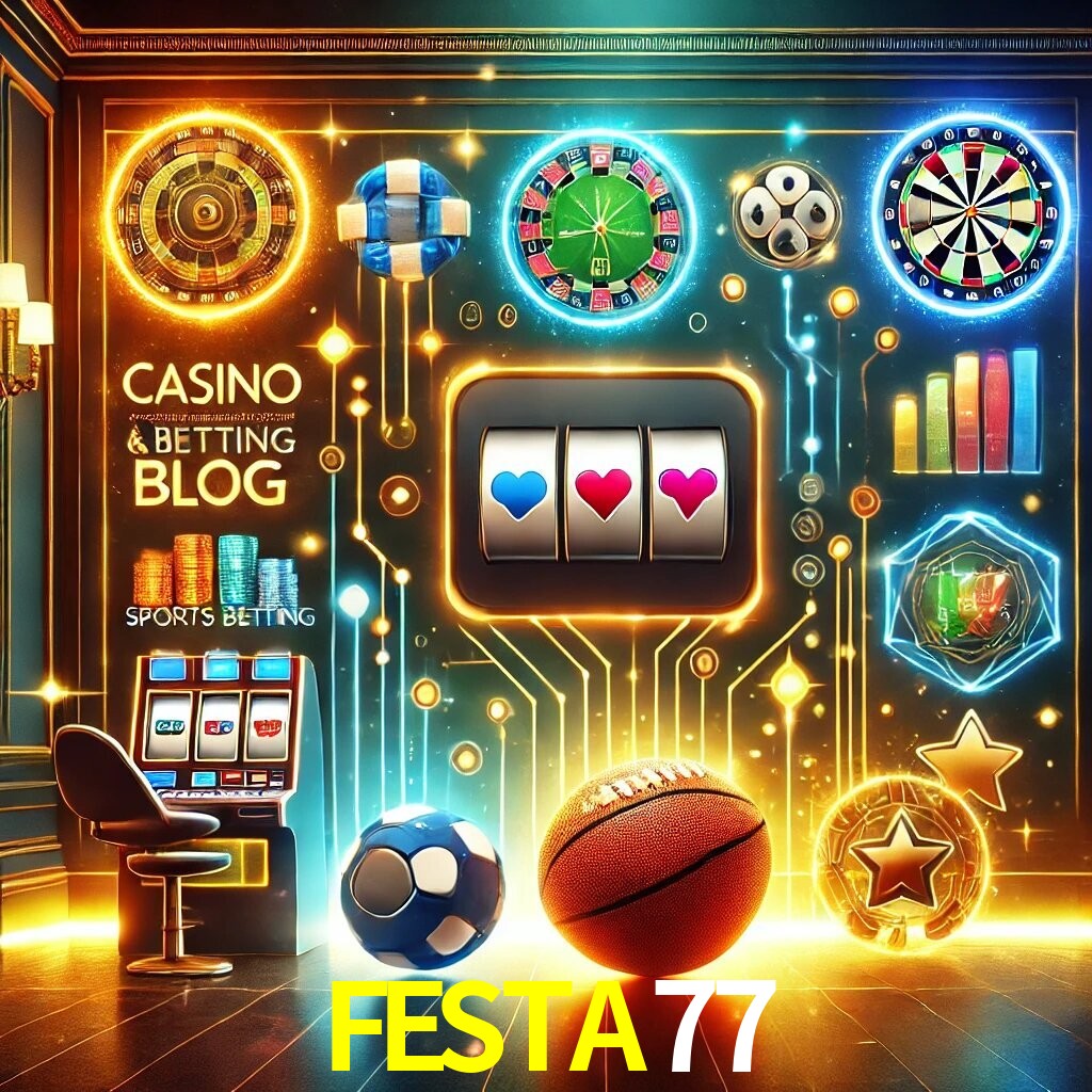 Blog do FESTA77 com dicas e estratégias para apostas e jogos